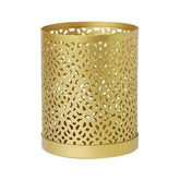 Duni Bliss Gold Candleholder Metal 100x80mm  Adomoo